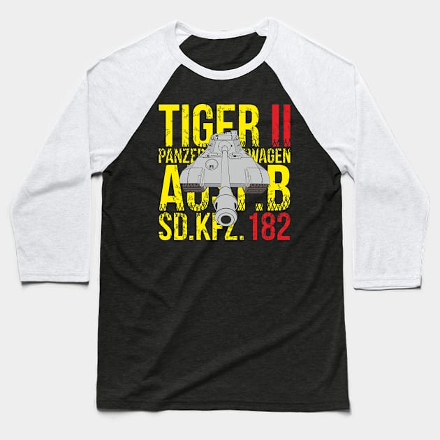 Tiger 2 Edit Baseball T-Shirt by FAawRay